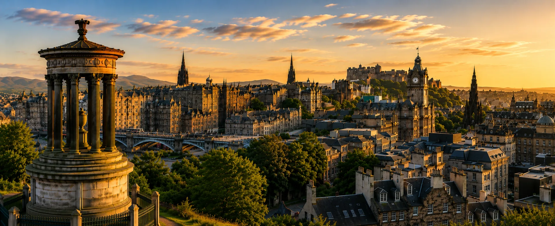 Edinburgh skyline cleaning services Central Scotland